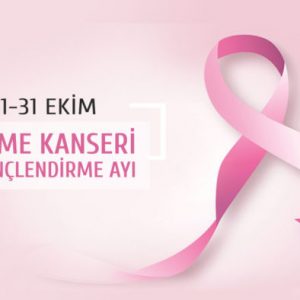 1-31 Ekim 'Meme Kanseri Farkındalık Ayı'