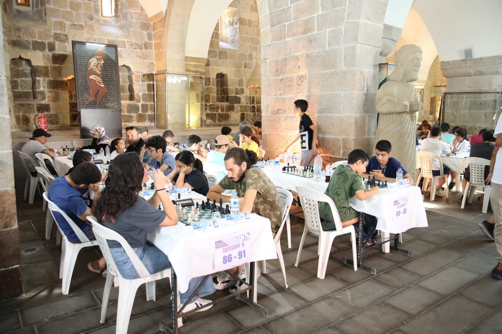 1. Arslantepe Satranç Turnuvası Başladı