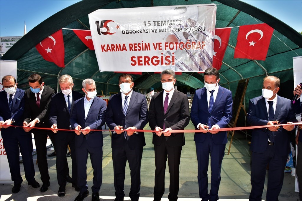 15 Temmuz Sergisi açıldı