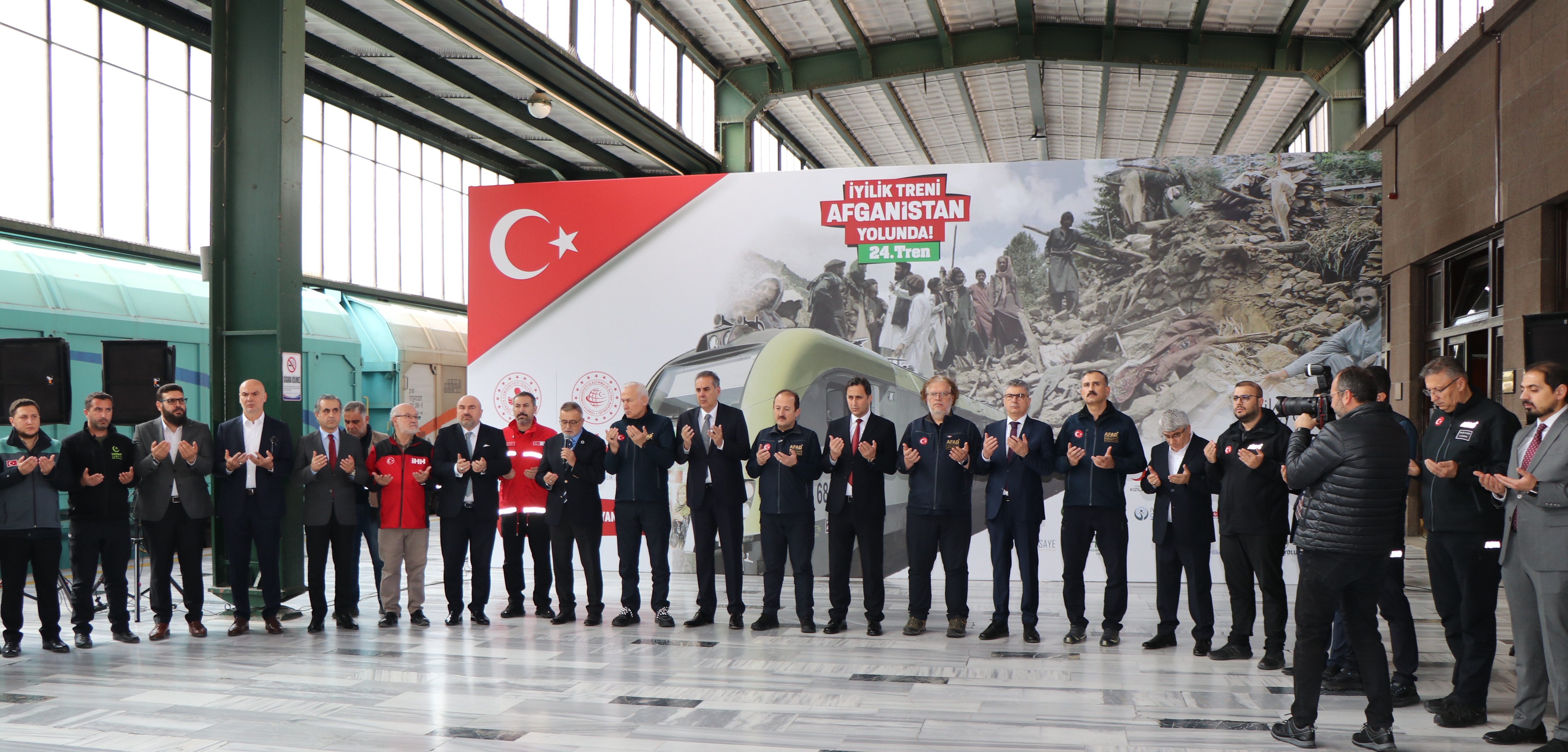 “24. İYİLİK TRENİ” AFGANİSTAN YOLUNDA