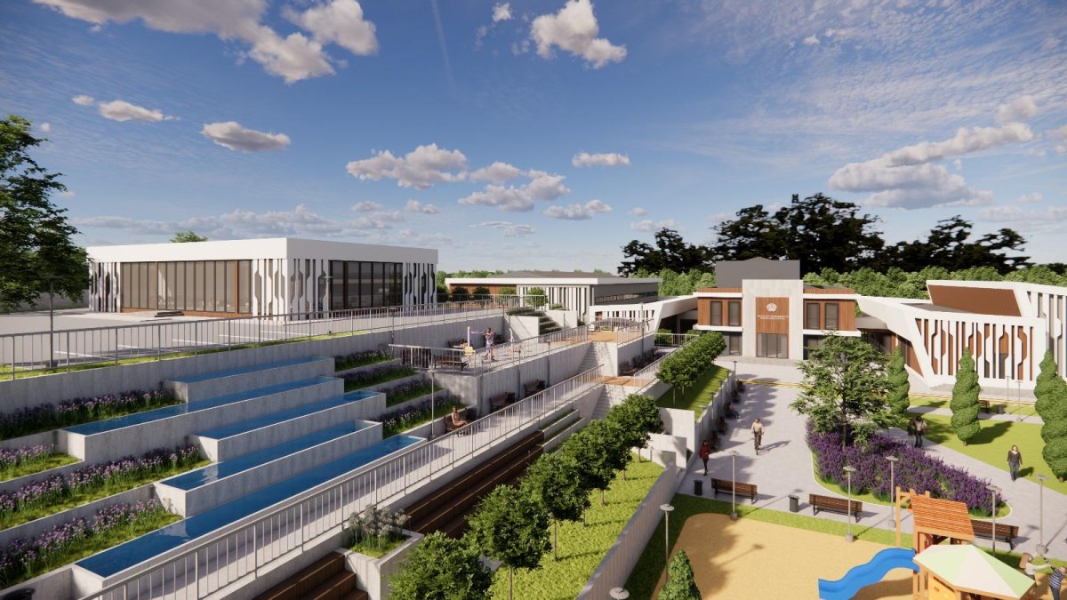 TOKİ Karagöz Spor Kompleksi’nin Temel Atma Töreni Yapıldı  