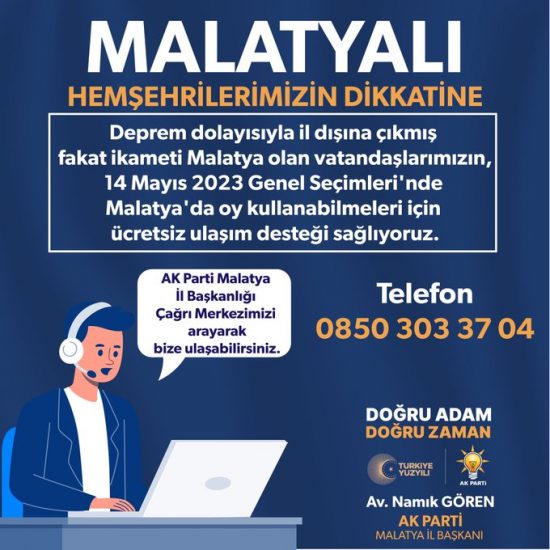 Ak Parti'den Seçmenlere Ücretsiz Ulaşım