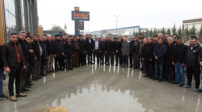 Akçadağ'dan Boyraz'a Tam Destek