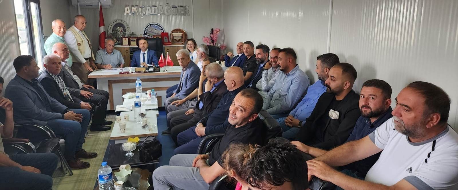 AKÇADAĞDER Kongresinde Murat Maskar Güven Tazeledi