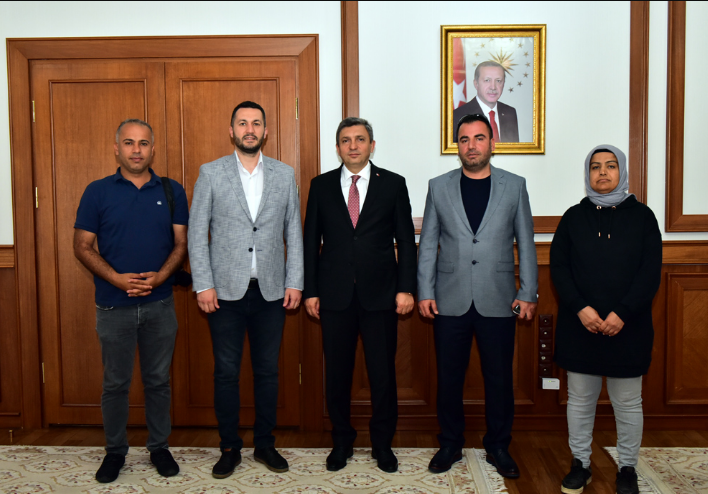 Anadolu Ajansı'ndan Vali Şahin'e Ziyaret