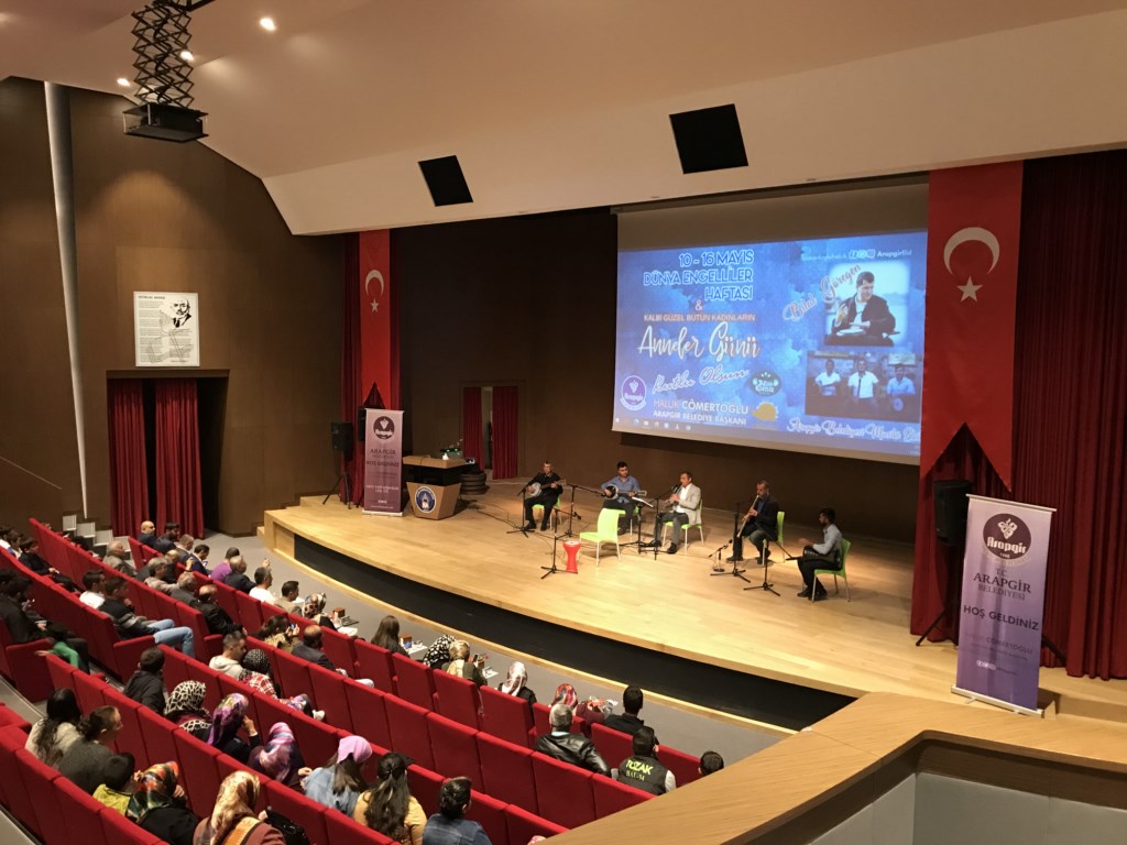 Arapgir Belediyesinden Engelliler Haftası Konseri