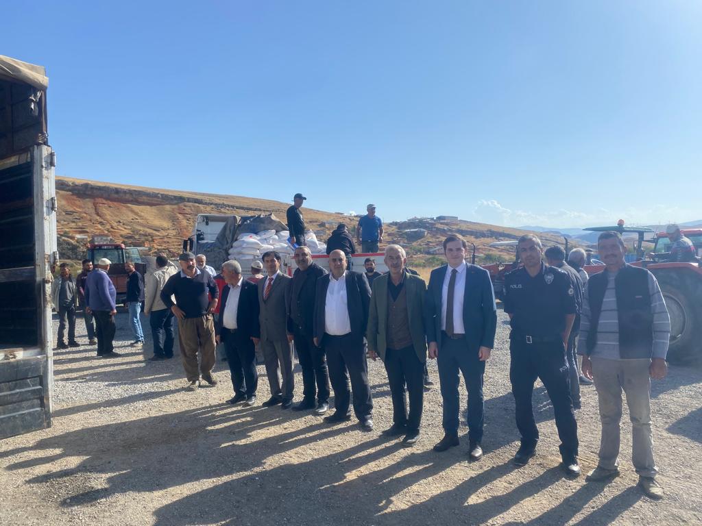 Arapgir'de Çiftçilere Sertifikalı Tohum Dağıtıldı