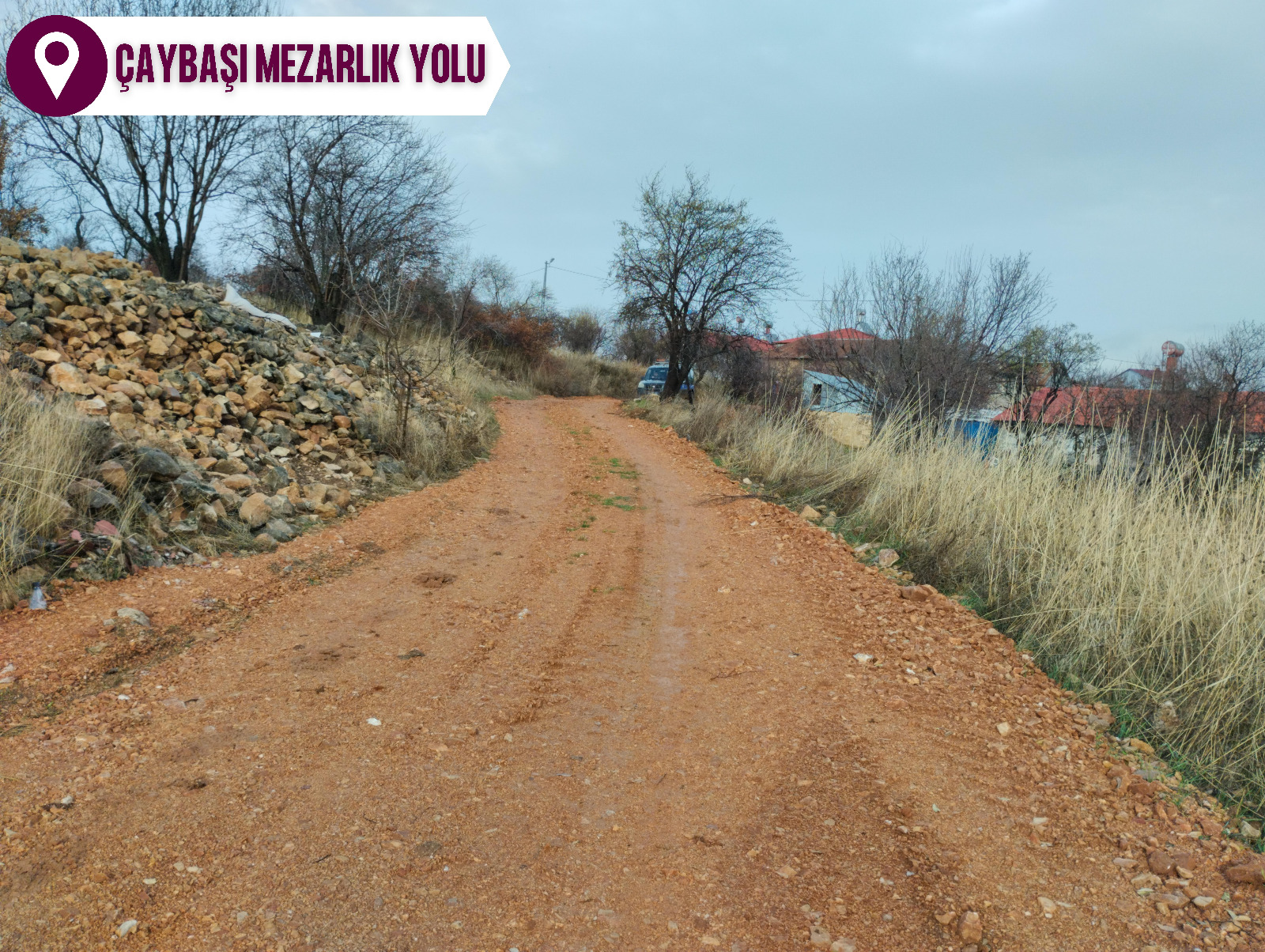 Arapgir'de Yol Yapım Çalışmaları Sürüyor