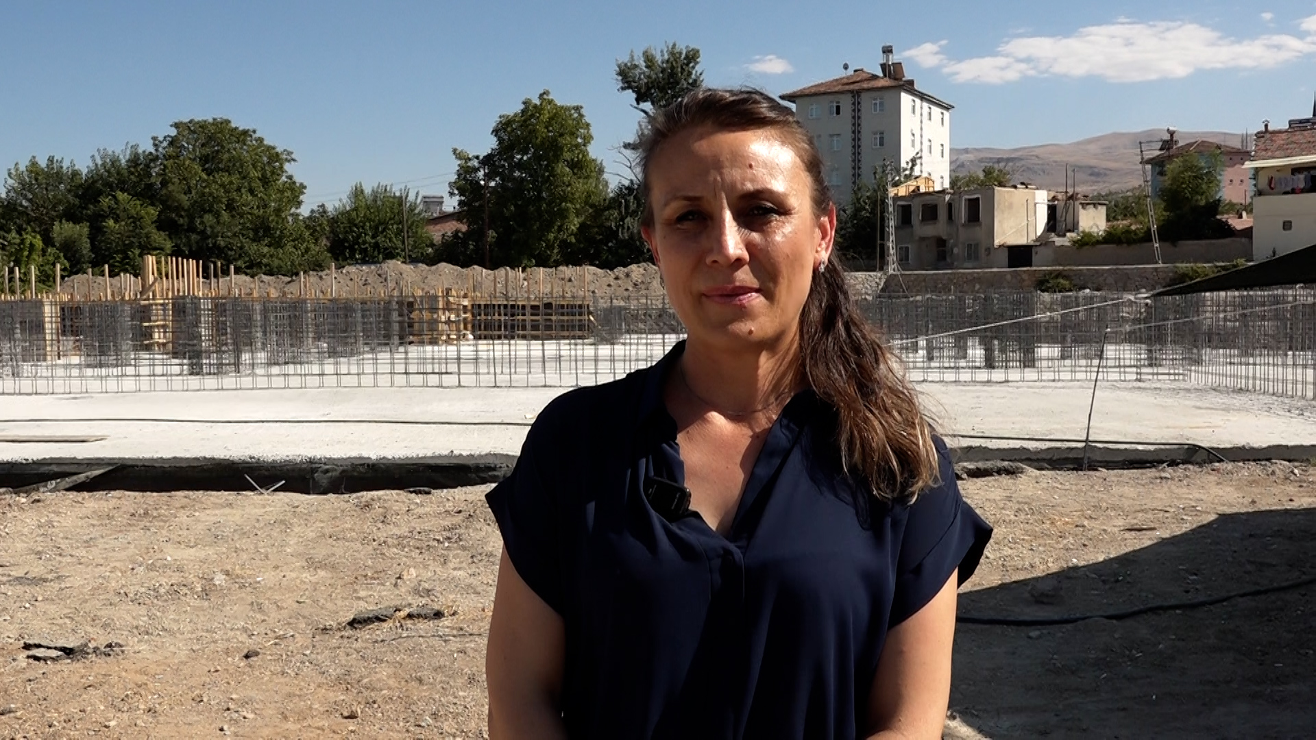 Arslantepe Karşılama Merkezi Çalışmaları Sürüyor