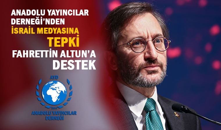 AYD'den Fahrettin Altun'a Destek