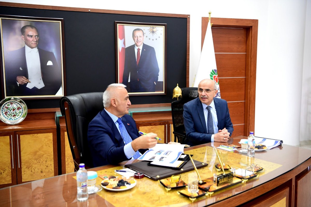 BAKAN ERSOY’DAN BAŞKAN ER’E ZİYARET