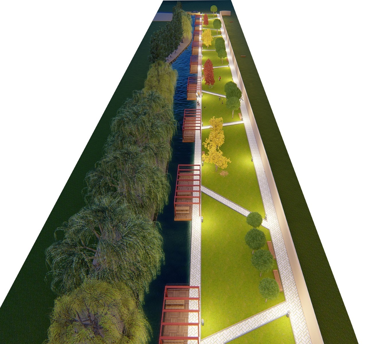 "Barguzu Kanalboyu Park" Çalışması Devam Ediyor