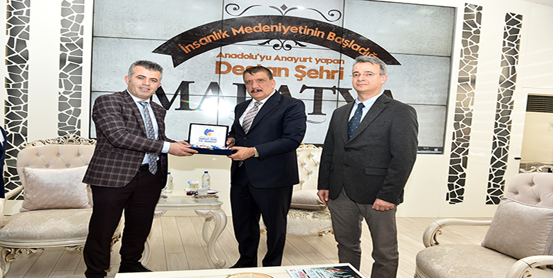 Başhekim Başkıran'dan Başkan Gürkan'a Ziyaret