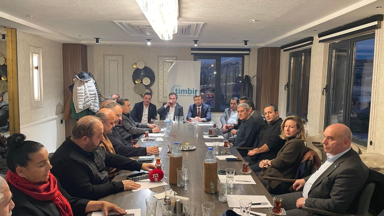 Basın İlan Kurumu Genel Müdürü Çay, TİMBİR Yönetim Kurulu Toplantısının onur konuğu oldu - Birlik Haber Ajansı