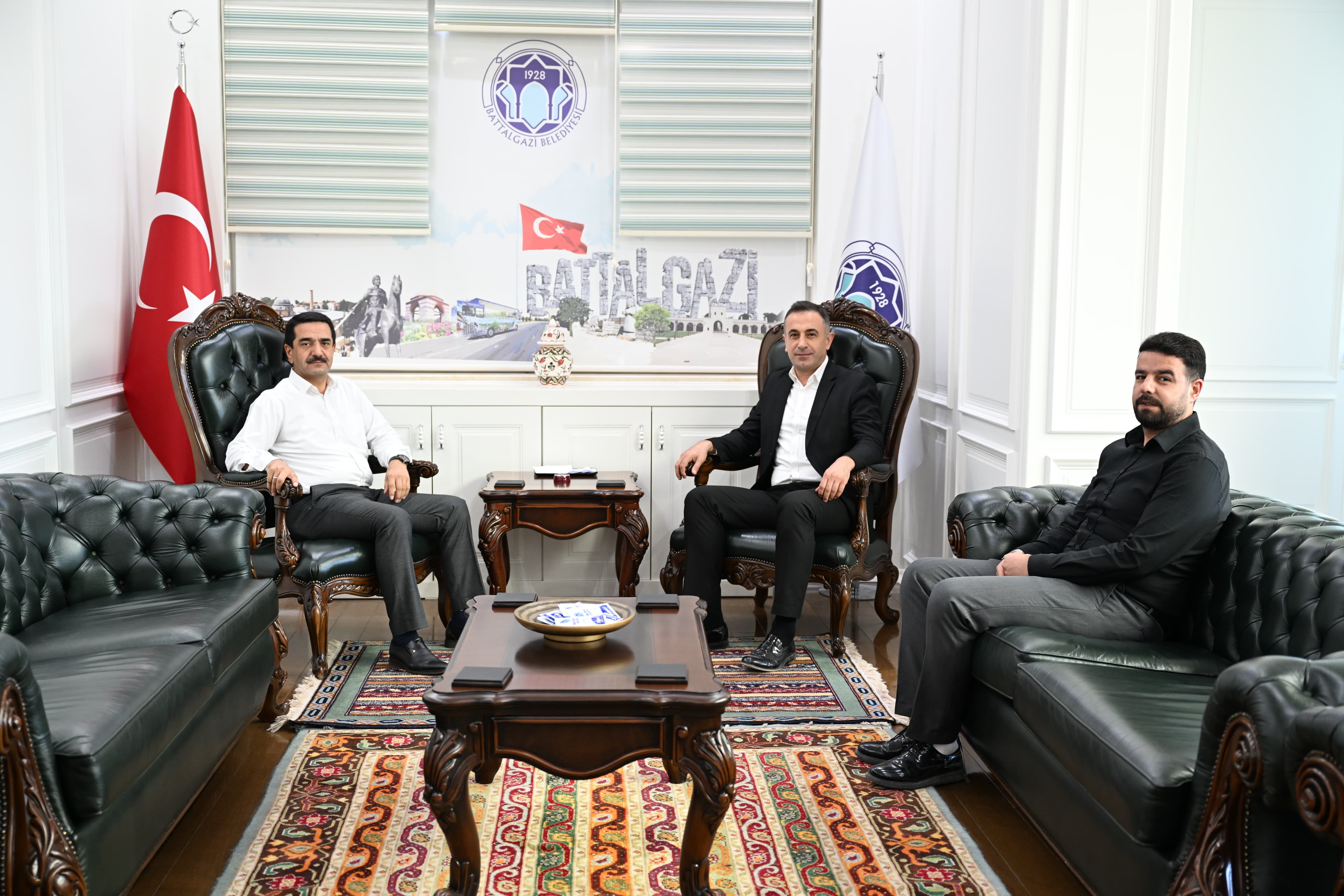 Basın İlan Kurumu Müdürü İbrahim Yalınbaş Başkan Taşkın’ı Ziyaret Etti