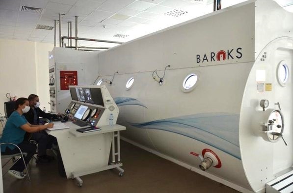 Basınç odası hizmete girdi