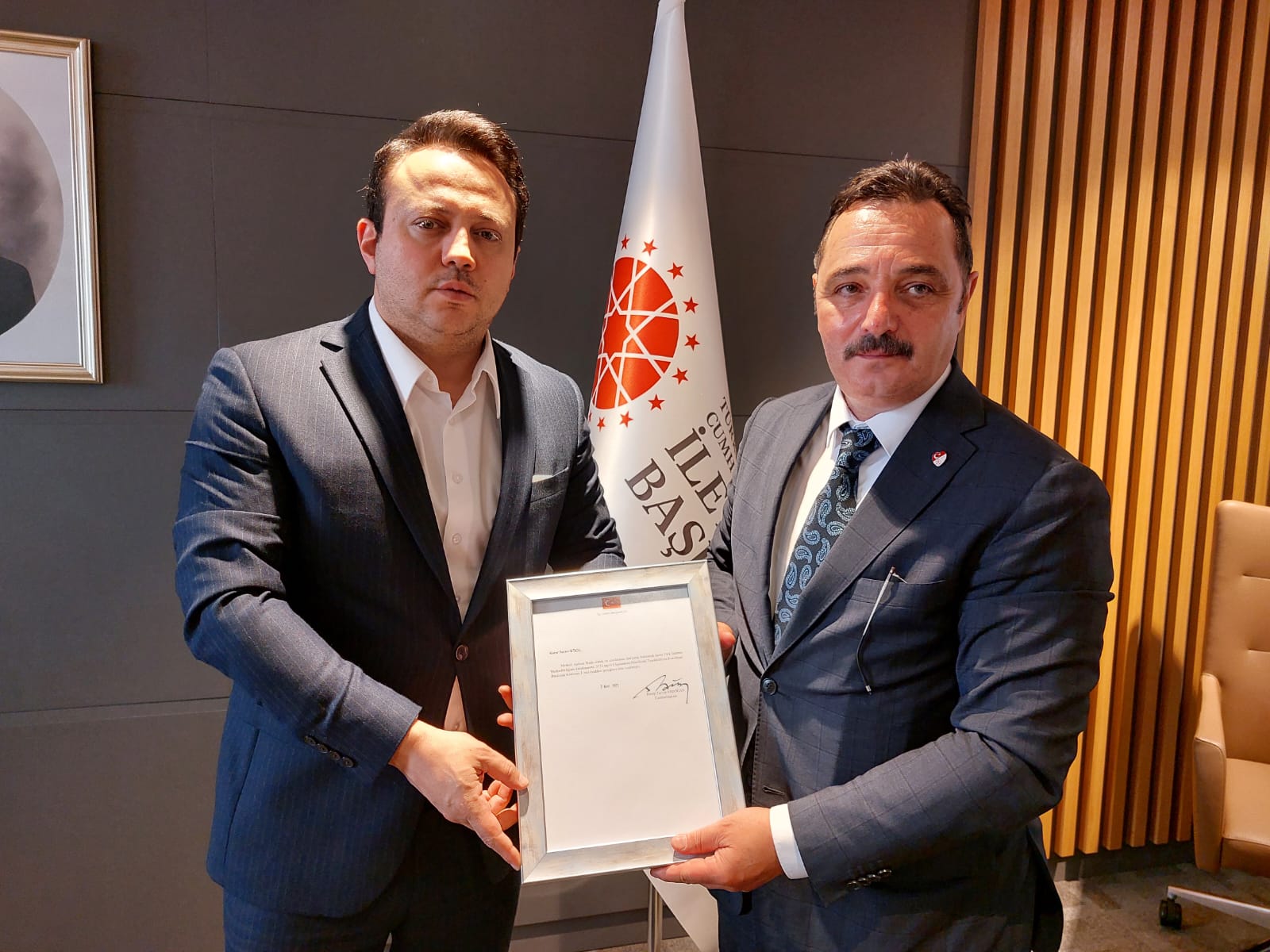 Başkan Basa'dan İletişim Başkanlığına Ziyaret