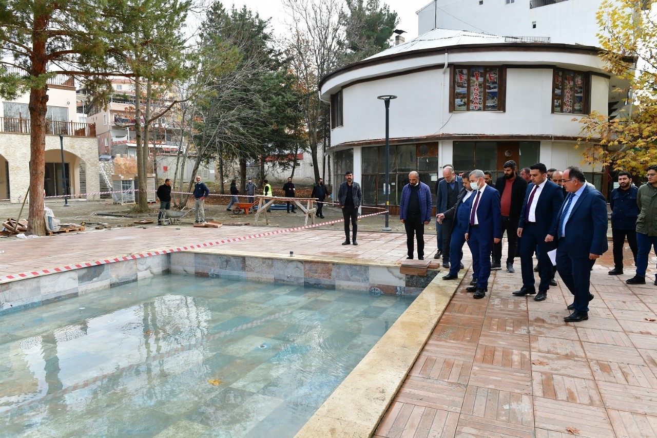 Başkan Çınar, Gündüzbey sosyal tesislerini inceledi