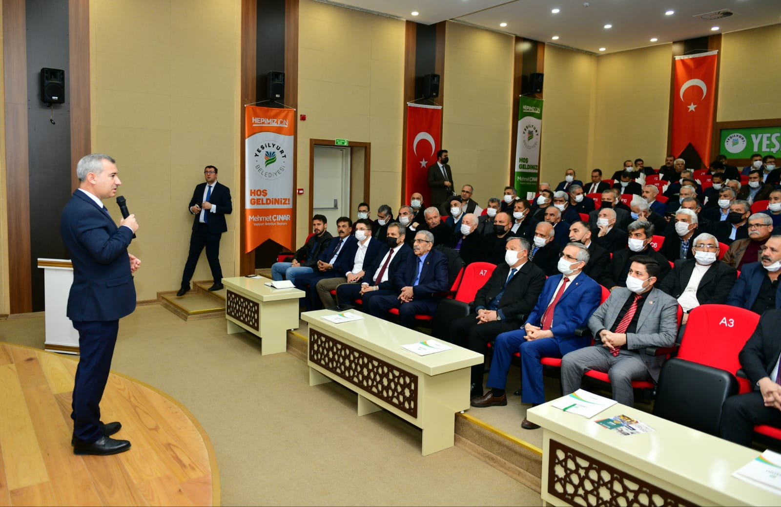 Başkan Çınar Muhtarlarla Bir Araya Geldi