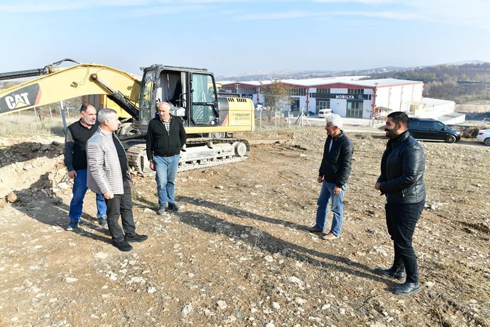 Başkan Çınar, yol açma ve genişletme çalışmalarını inceledi