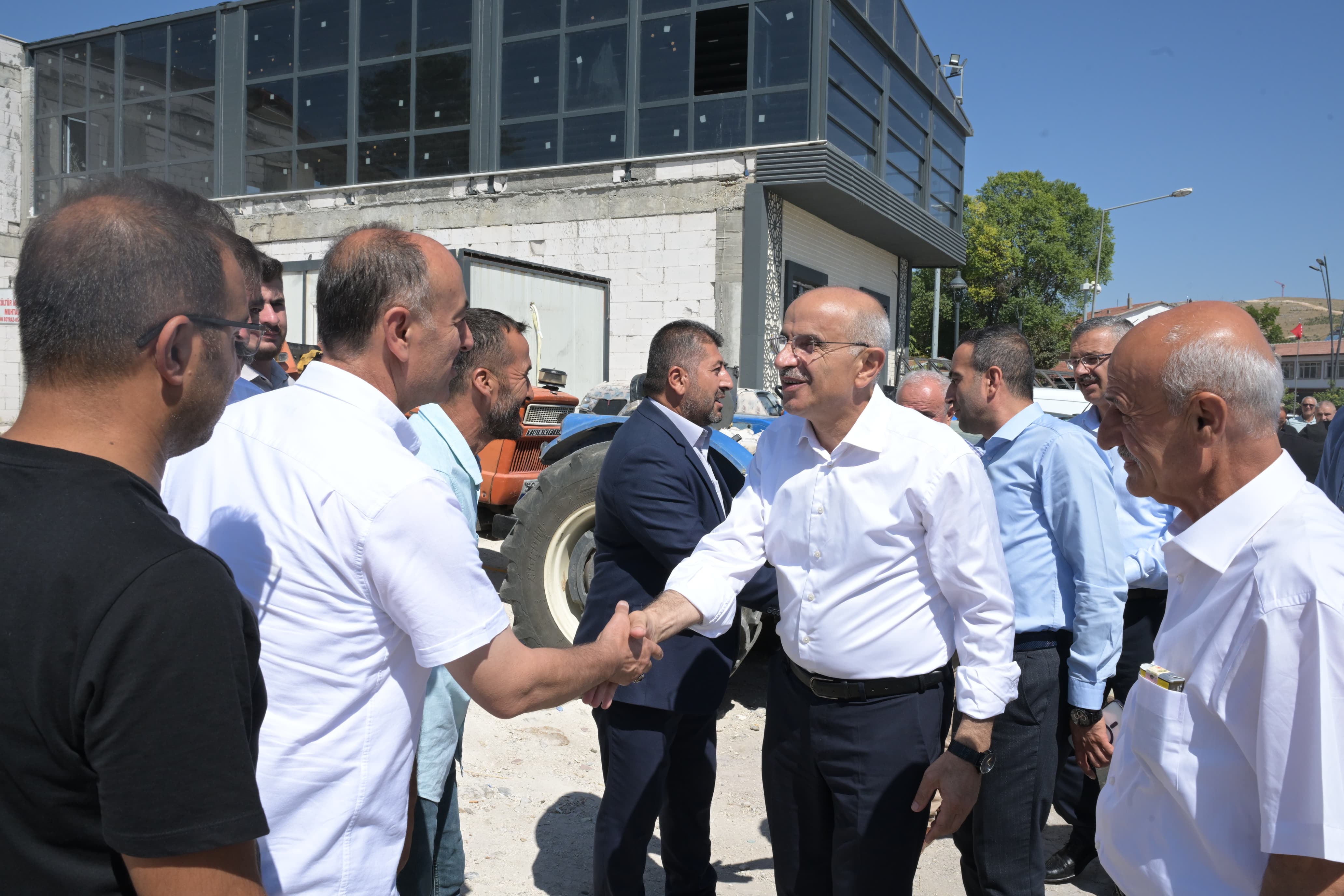 Başkan Er'den Akçadağ'a Ziyaret