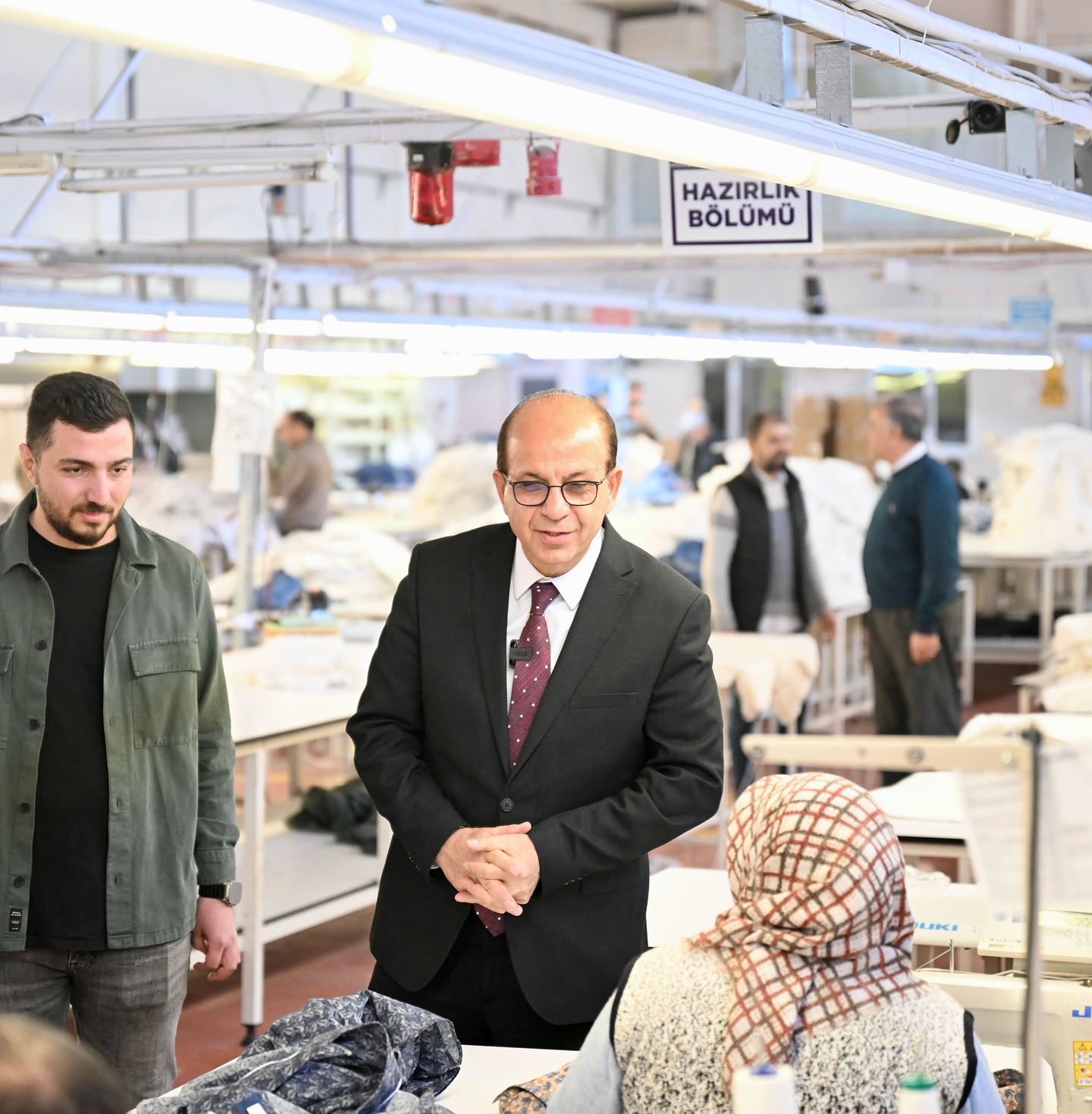 BAŞKAN GEÇİT, İSTİHDAMA VE ÜRETİME KATKI SUNAN FABRİKALARDA İNCELEMELERDE BULUNDU “Fabrikalarımız, Ekonominin Belkemiğidir”