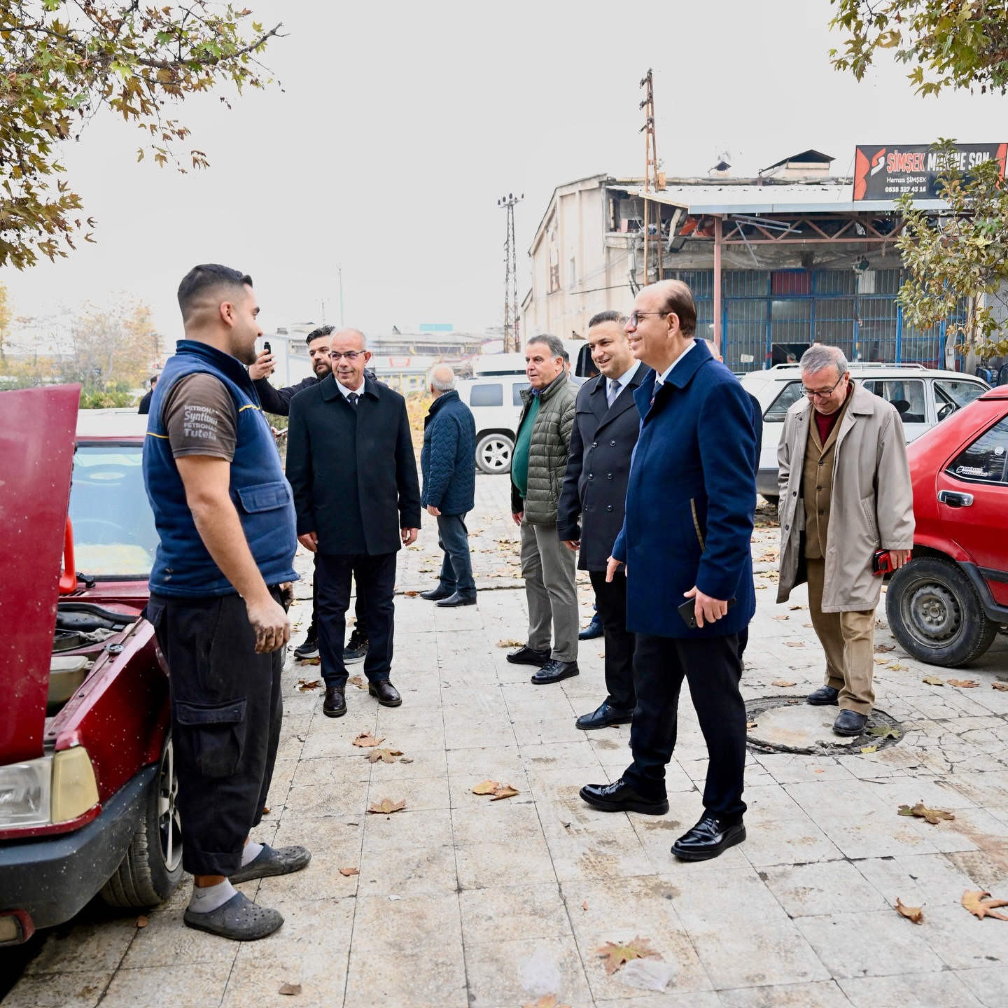 BAŞKAN GEÇİT, ÖZSAN SANAYİ SİTESİ ESNAFININ TALEPLERİNİ DİNLEDİ