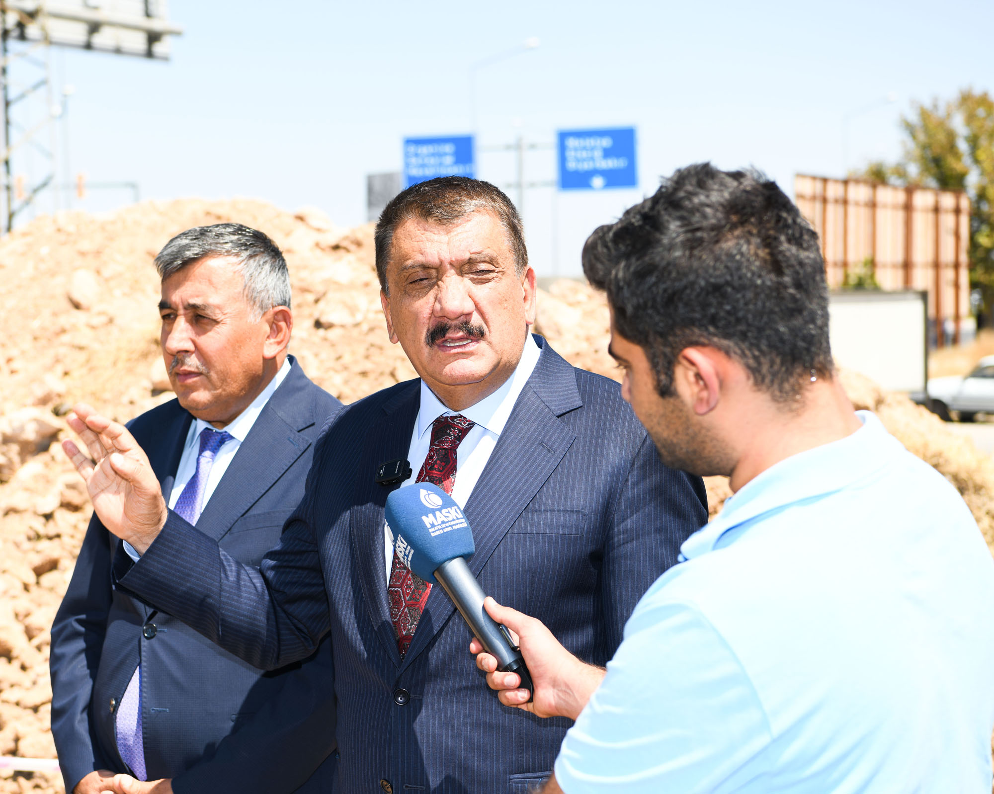 Başkan Gürkan Alt Yapı Çalışmalarını İnceledi