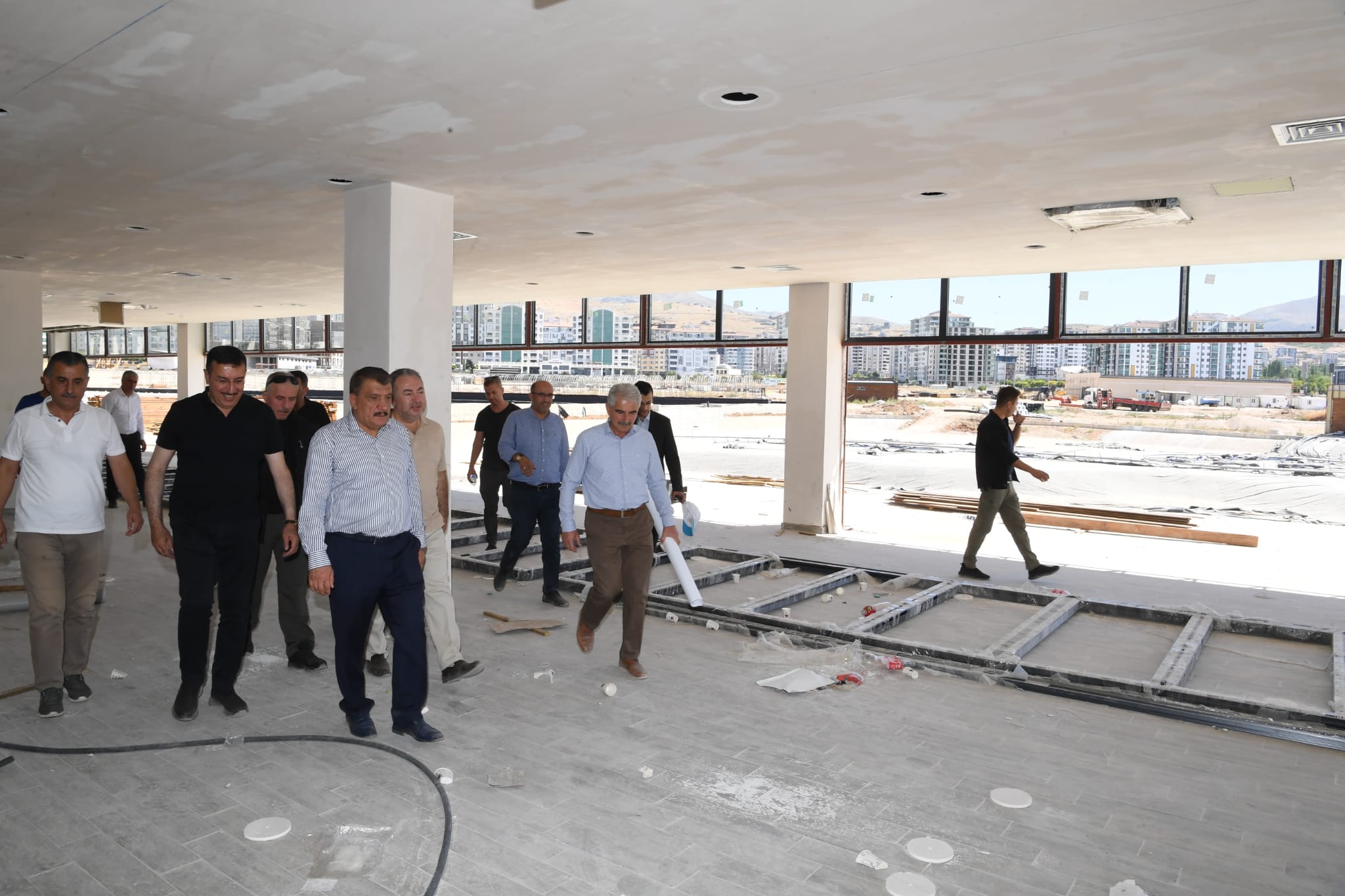 Başkan Gürkan'dan 100. Yıl Parkına Ziyaret