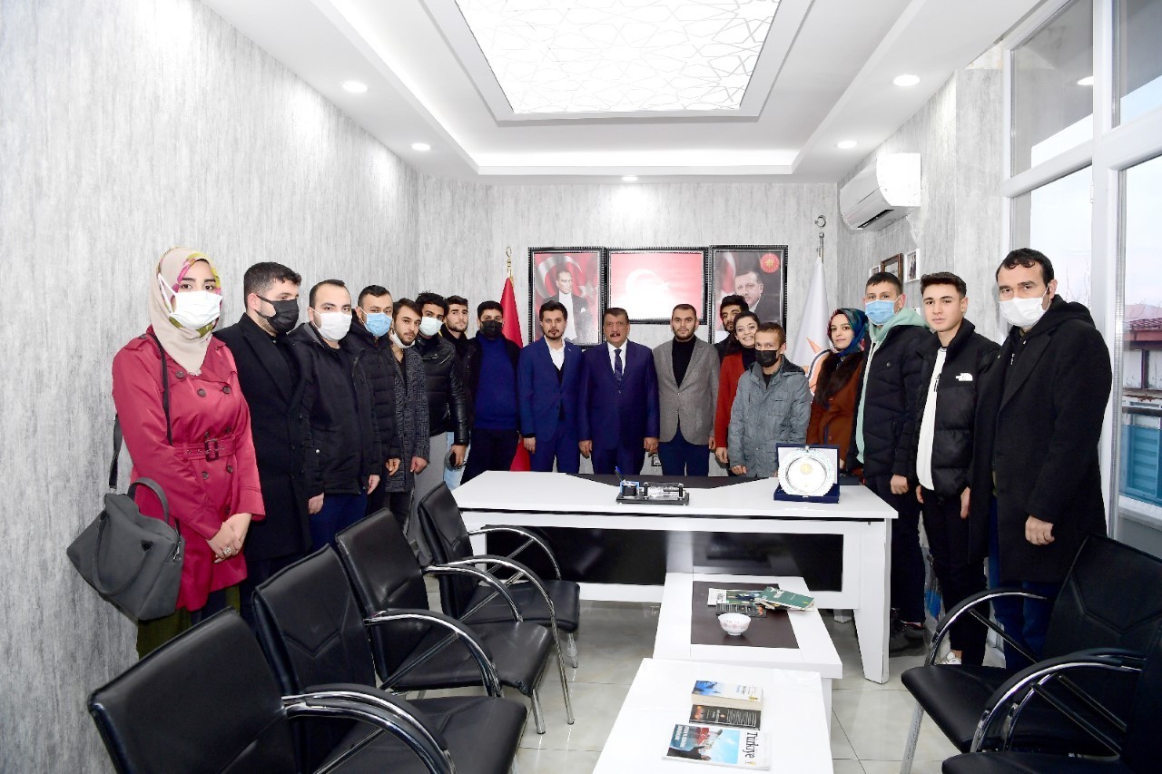 Başkan Gürkan'dan Yalçınkaya'ya Ziyaret