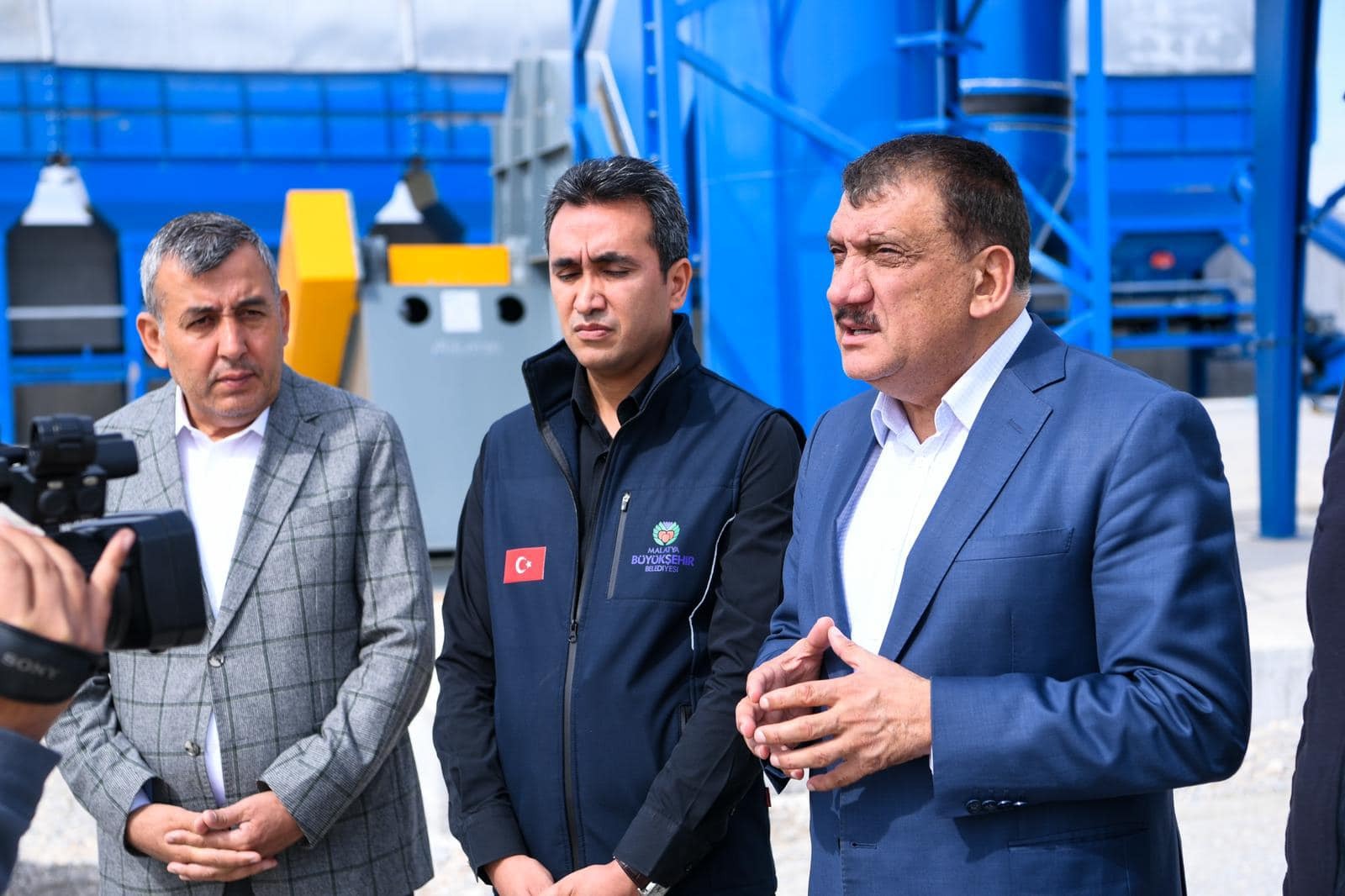 Başkan Gürkan'dan Yeni Asfalt Plenti Tesisine Ziyaret