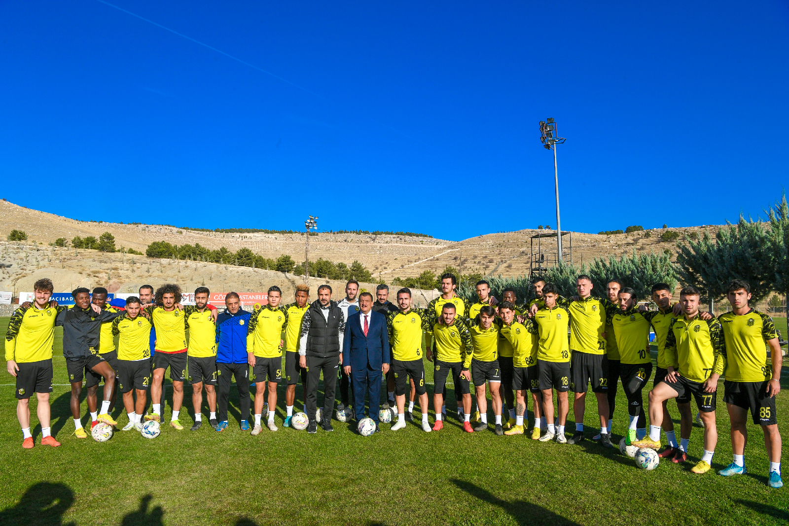 Başkan Gürkan'dan YMS'ye Moral Ziyareti