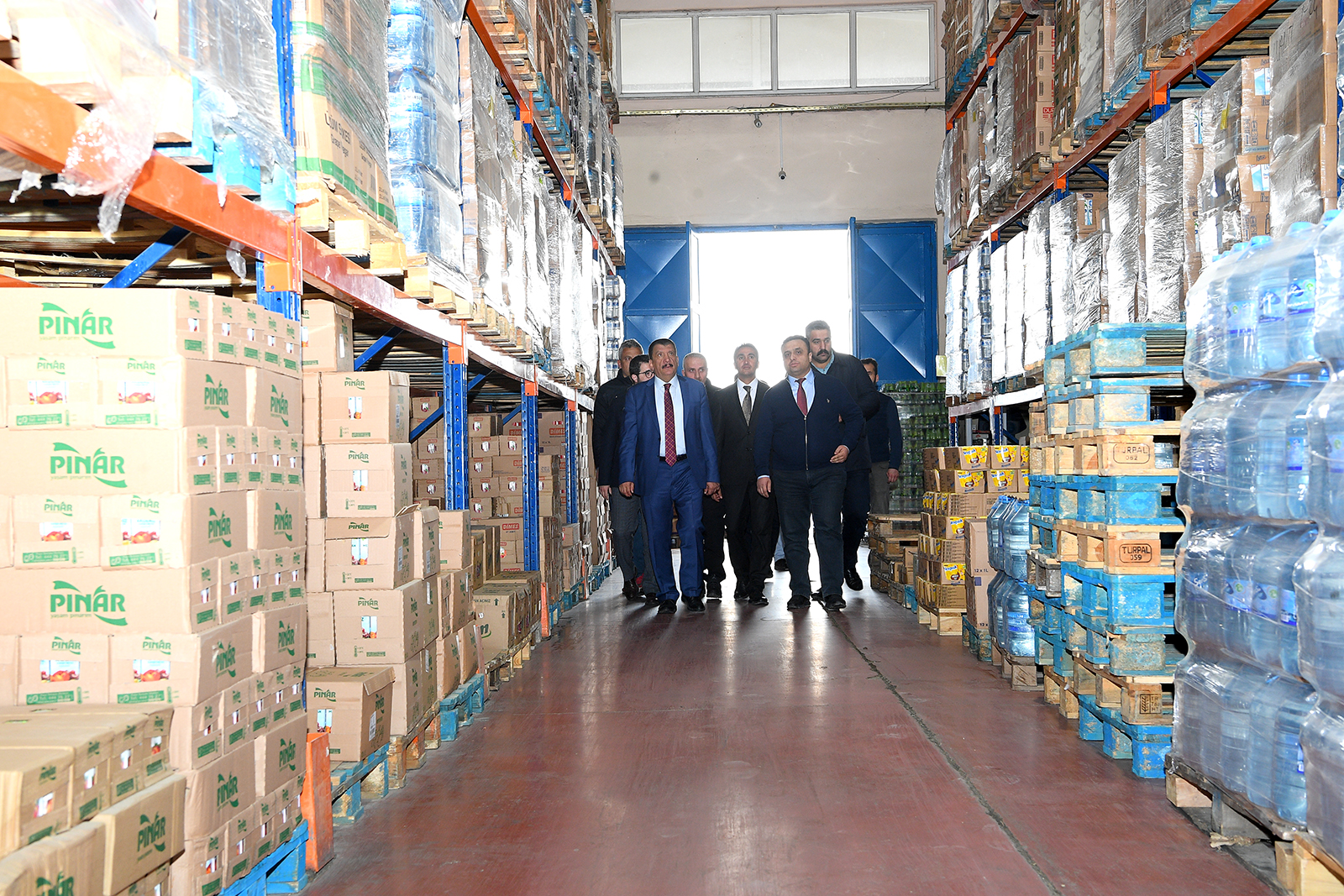 Başkan Gürkan Esenlik Depolarını İnceledi