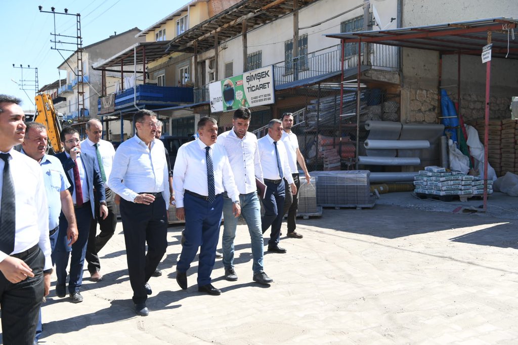 Başkan Gürkan Kozluca'daki Hizmet ve Yatırımları Yerinde İncelendi