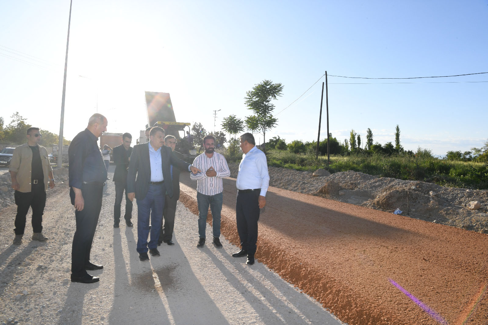 Başkan Gürkan Kuzey Kuşak Çevre Yolunu İnceledi