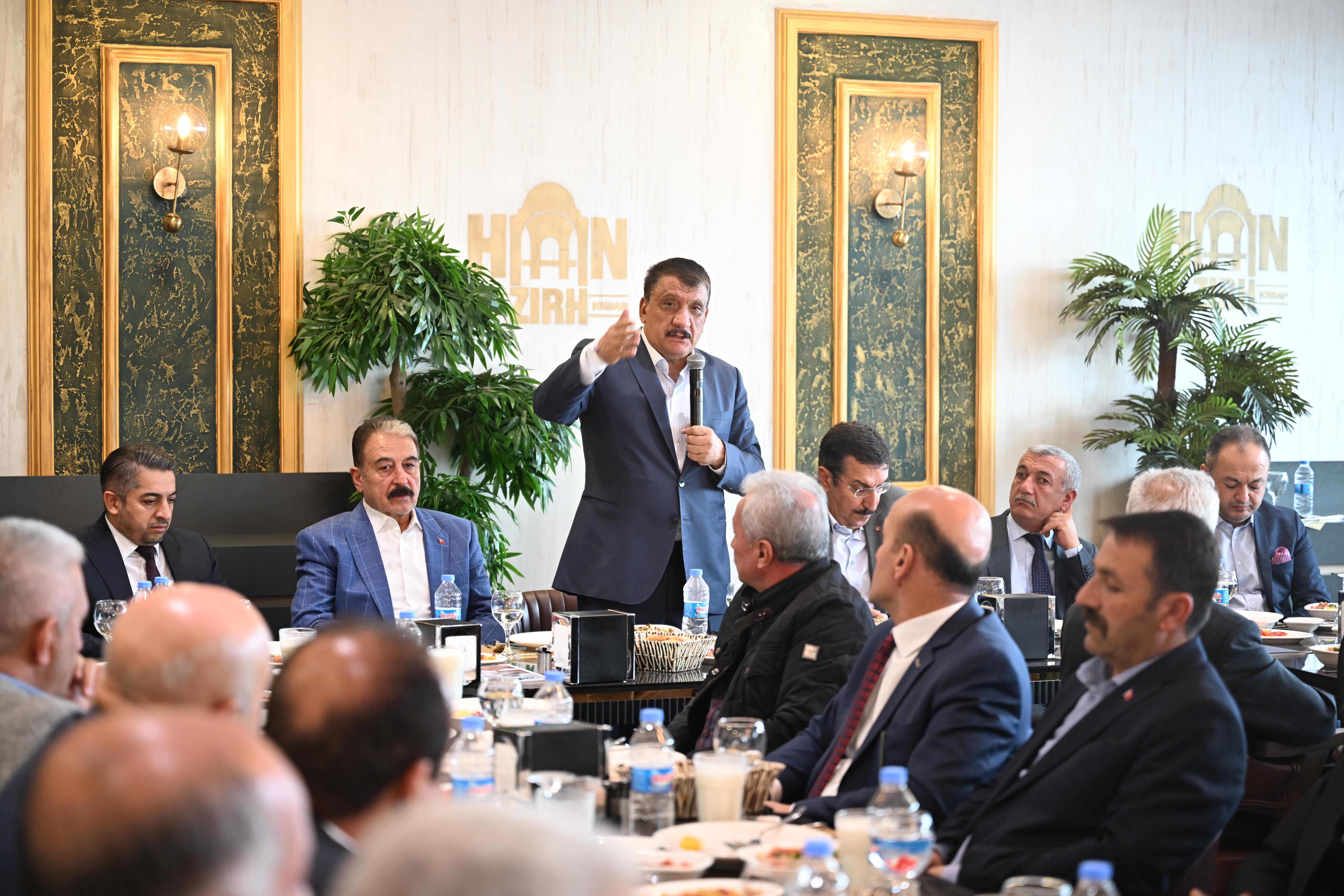 Başkan Gürkan STK Temsilcileriyle Bir Araya Geldi