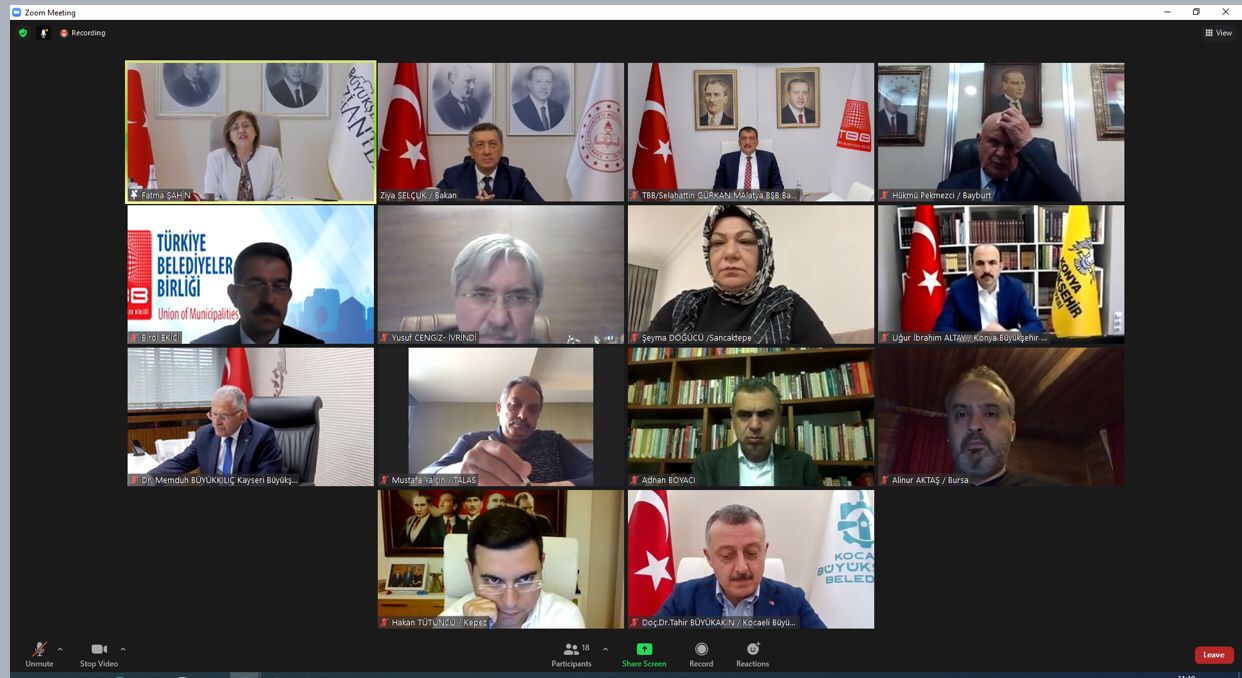 Başkan Gürkan, "Telafide ben de varım" toplantısına katıldı