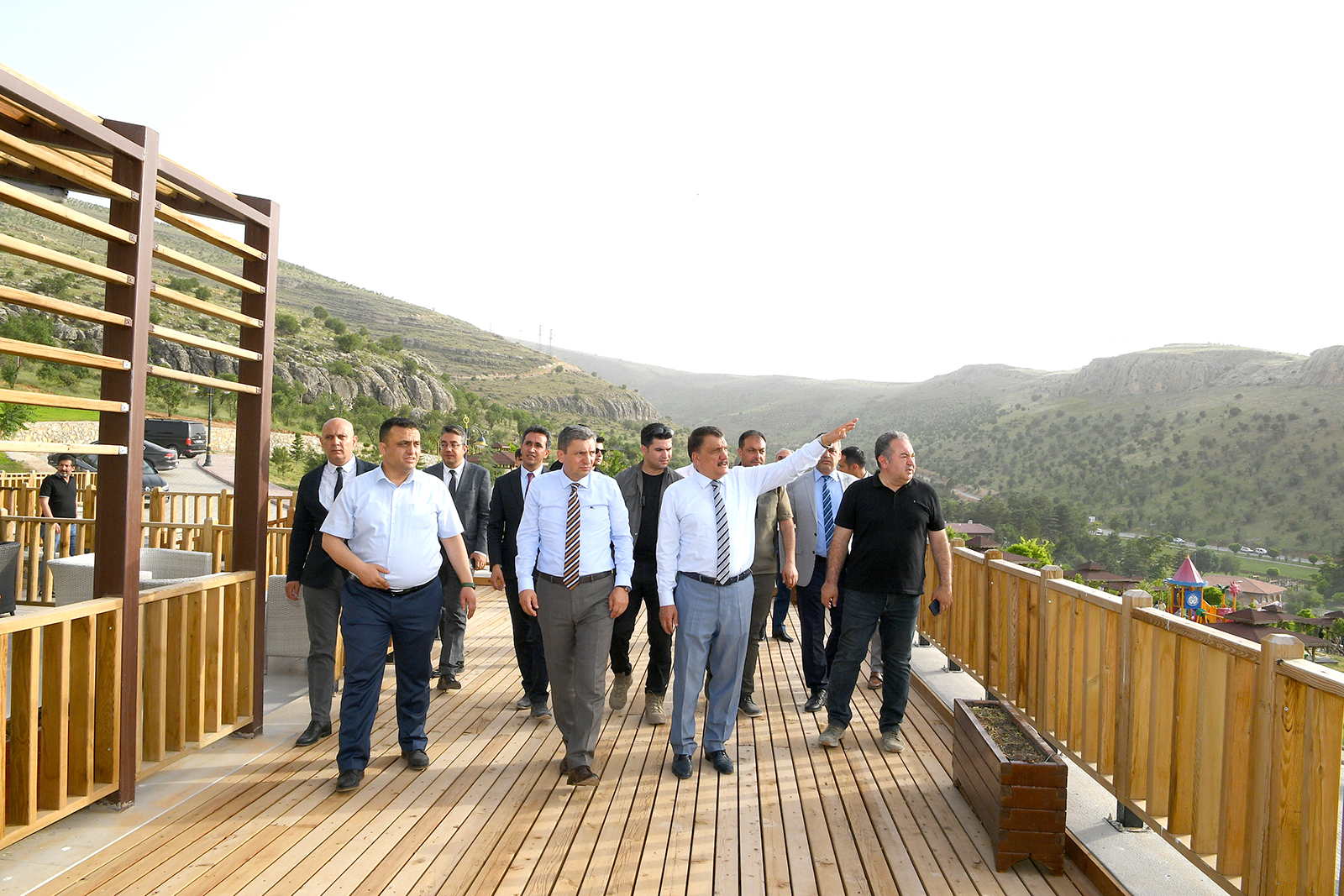 Başkan Gürkan Ve Vali Şahin'den Beydağı Tabiat Parkına Ziyaret