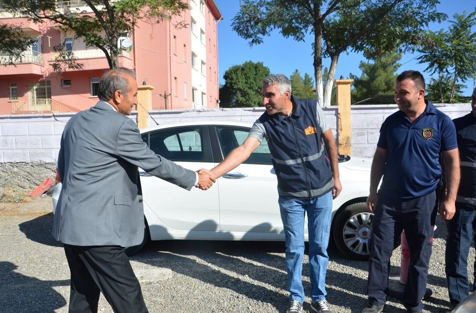 Başkan Kızıldaş'tan İtfaiyeye Ziyaret