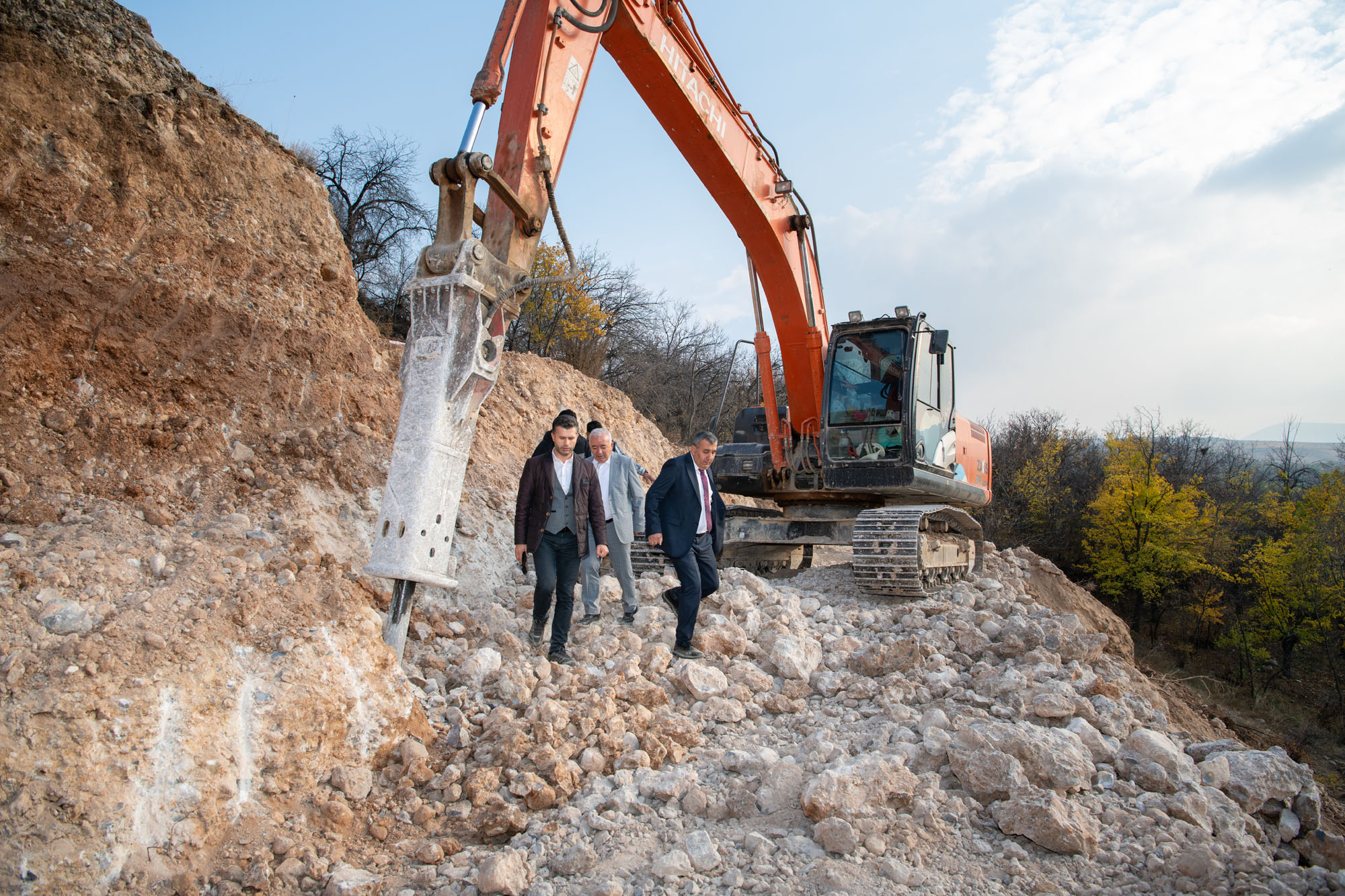 Başkan Mert Batı Kolektörü Çalışmalarını İnceledi