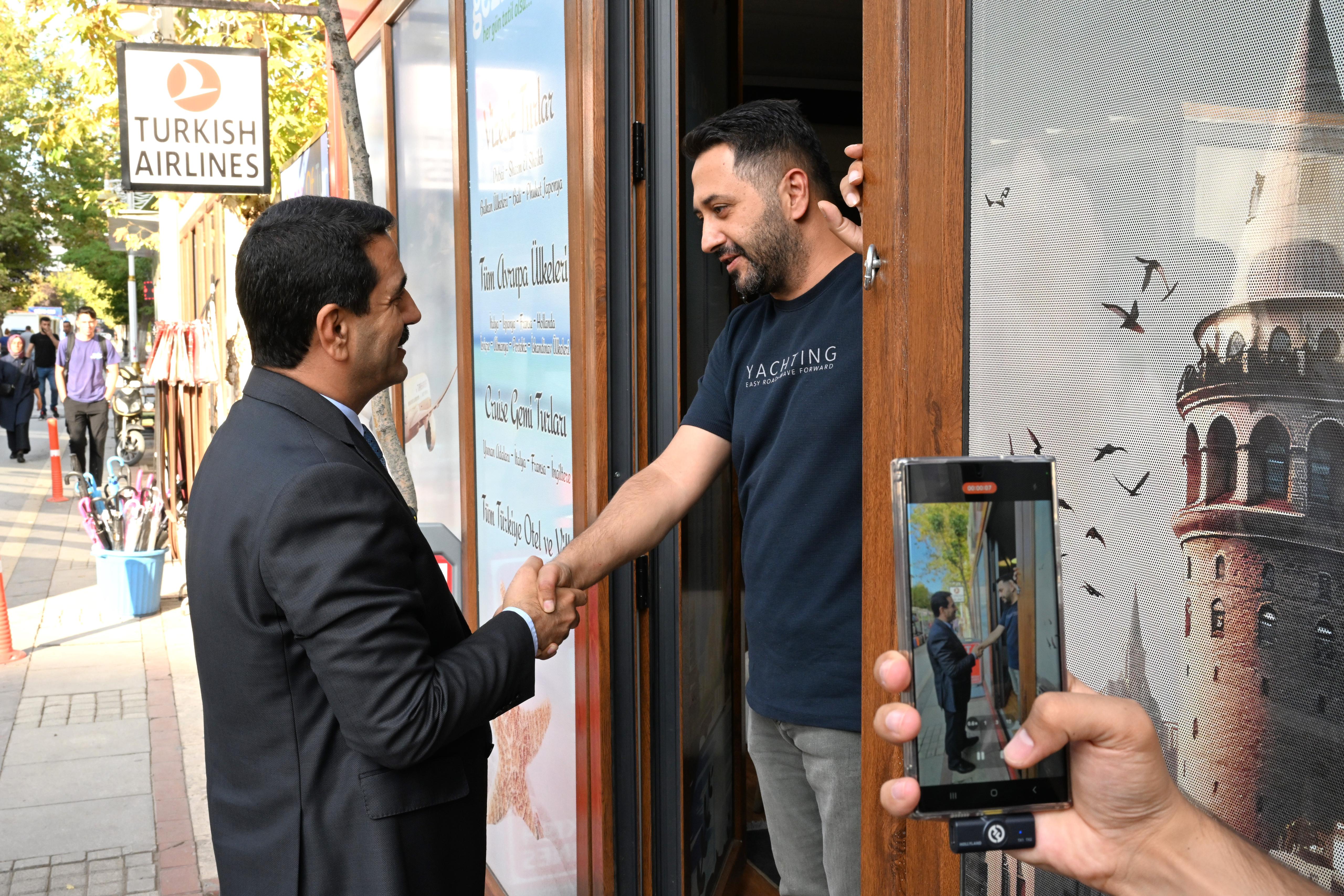 Başkan Taşkın: ‘’Önceliğimiz Ticaretin Canlanması’’