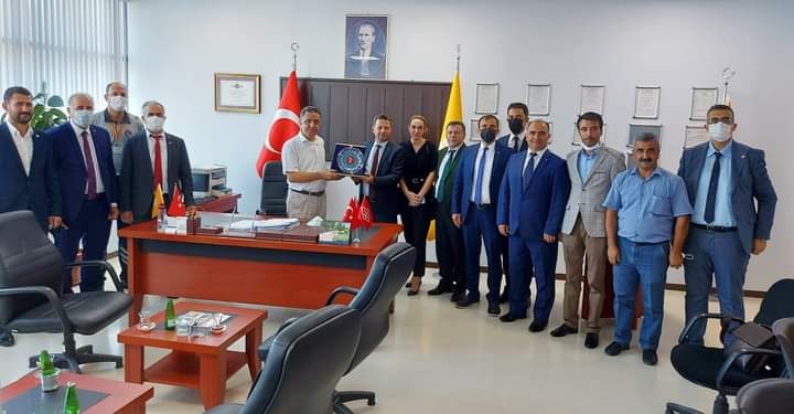 Başkanlardan Prof.Dr Polat’a ve Başhekim Prof.Dr Beytur’a ziyaret