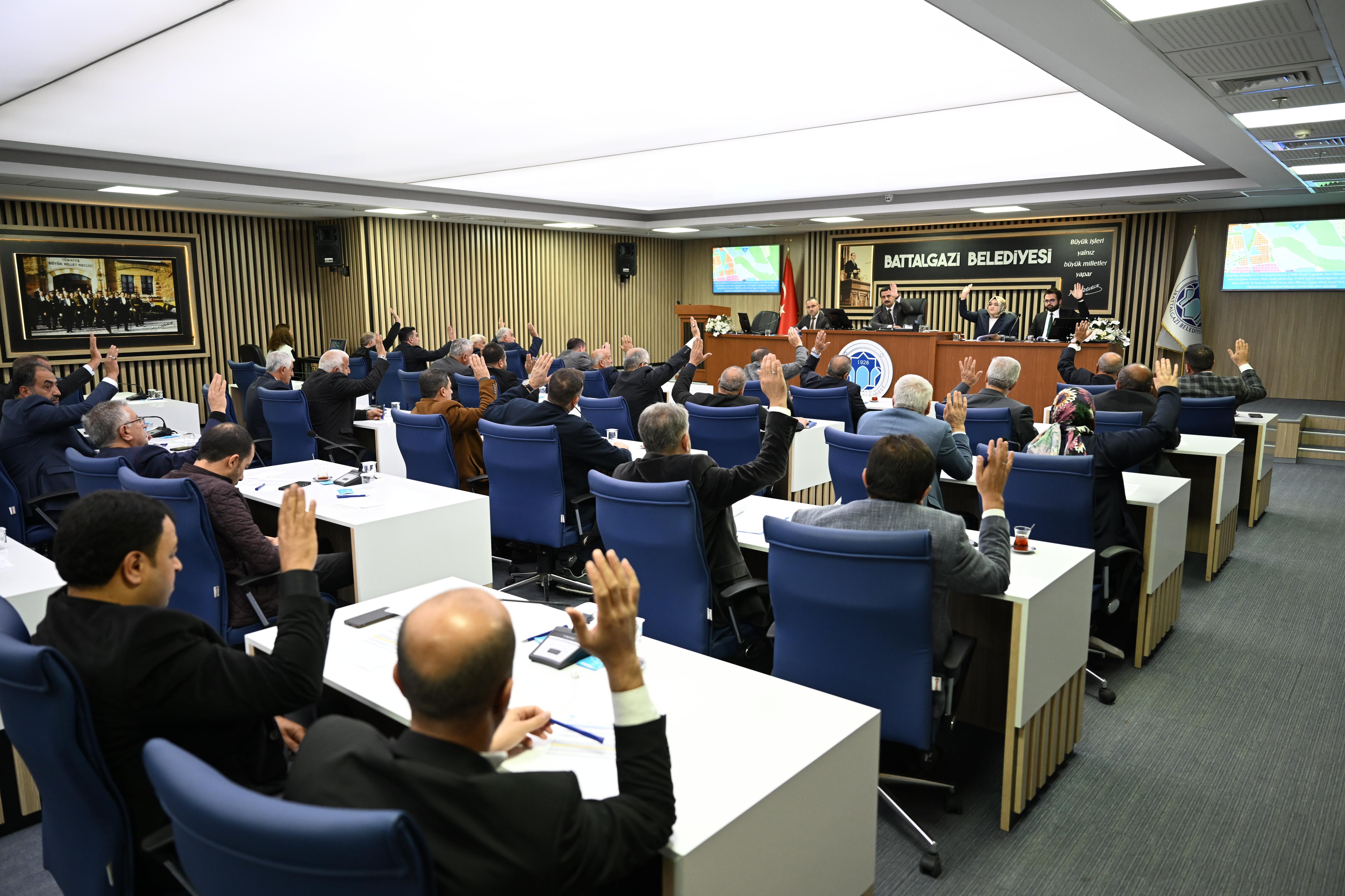 Battalgazi Belediyesi Kasım Ayı Olağan Toplantısını Gerçekleştirdi