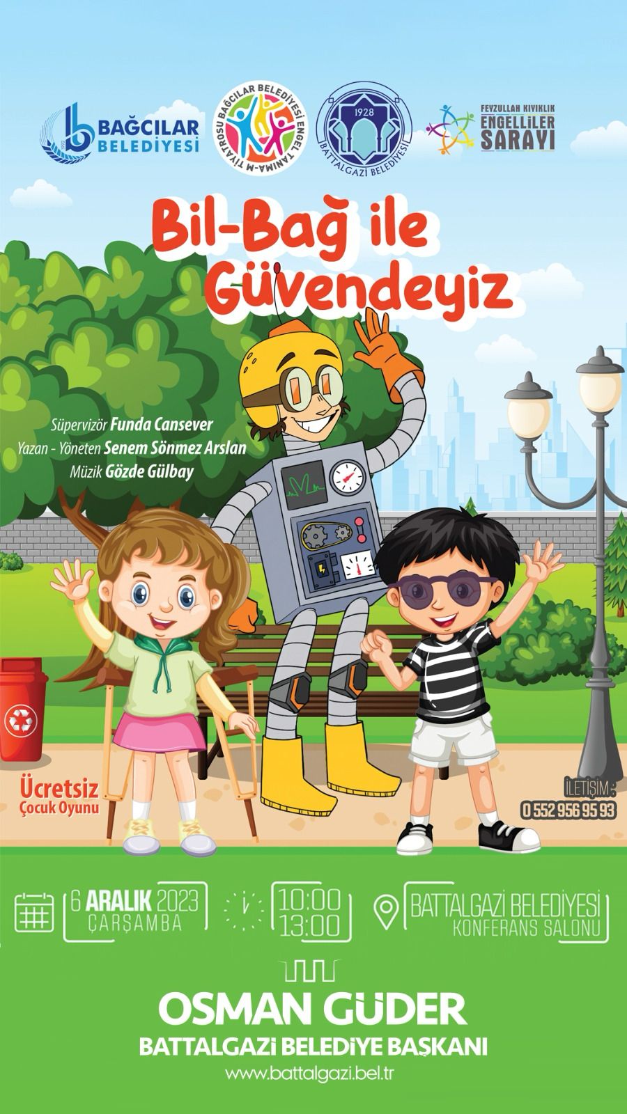 Battalgazi Belediyesi’nden Engelliler Gününe Özel Tiyatro Oyunu