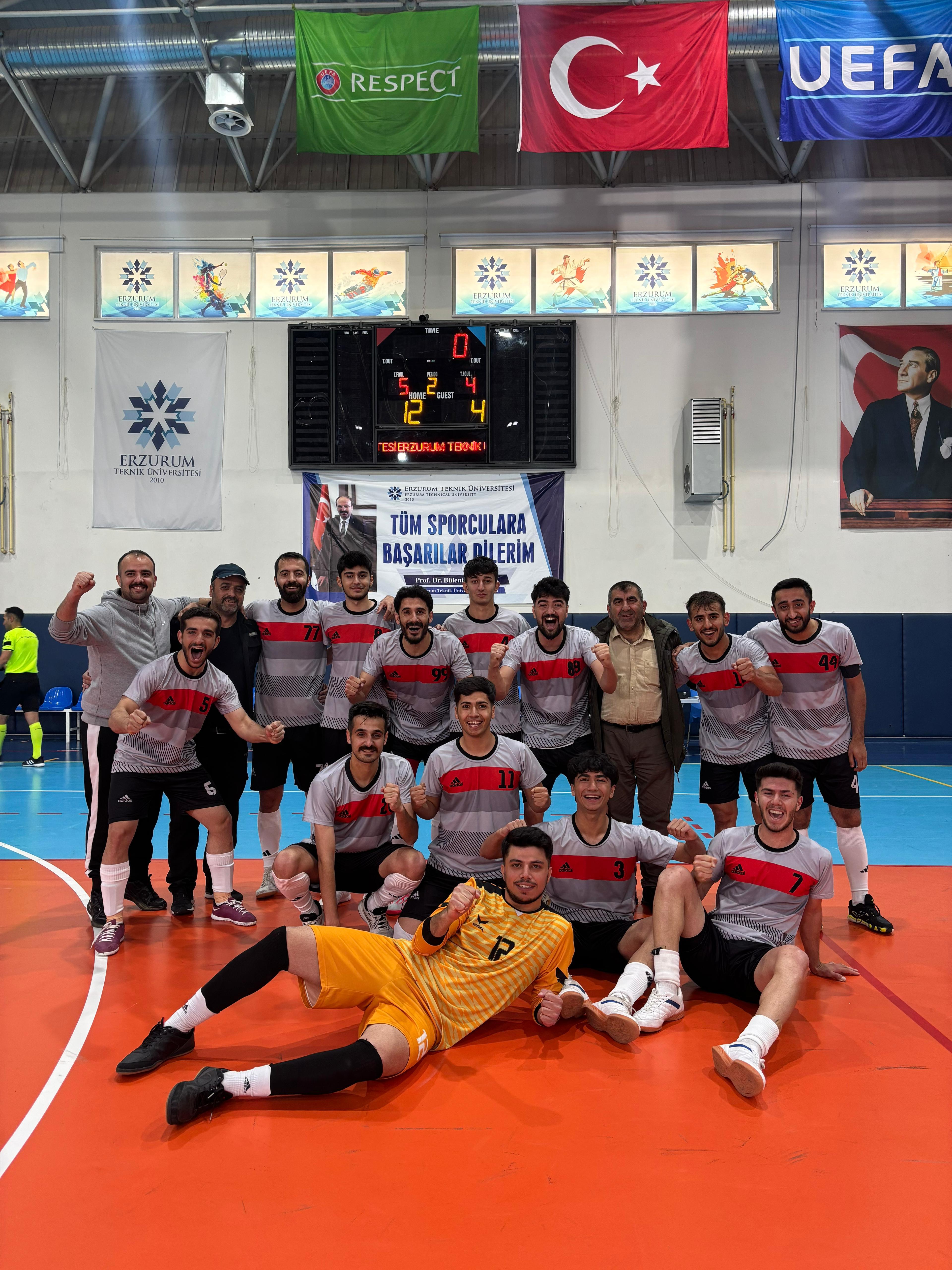 BATTALGAZİ BELEDİYESPOR FUTSAL TAKIMI AVRUPA YOLUNDA