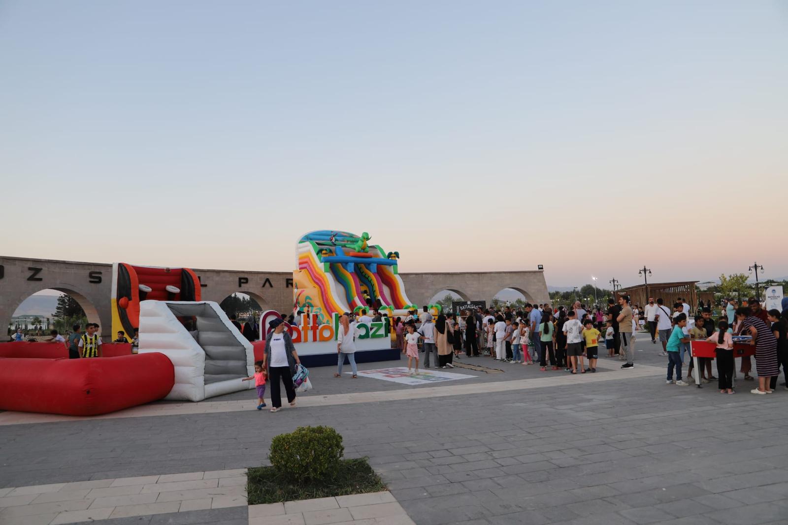 BATTALGAZİ’DE ÇOCUKLAR GELENEKSEL OYUNLARLA BULUŞTU