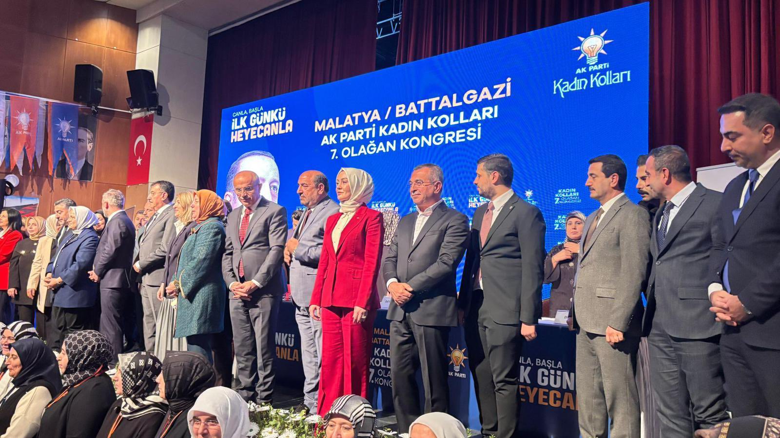 Battalgazi Kadın kolları başkanı Ebru İnanç güven tazeledi.