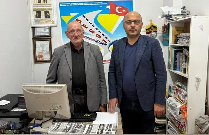 BHA Genel Müdürü Kaçar’dan Şalpazarı Temsilcisi Özcan’a ziyaret