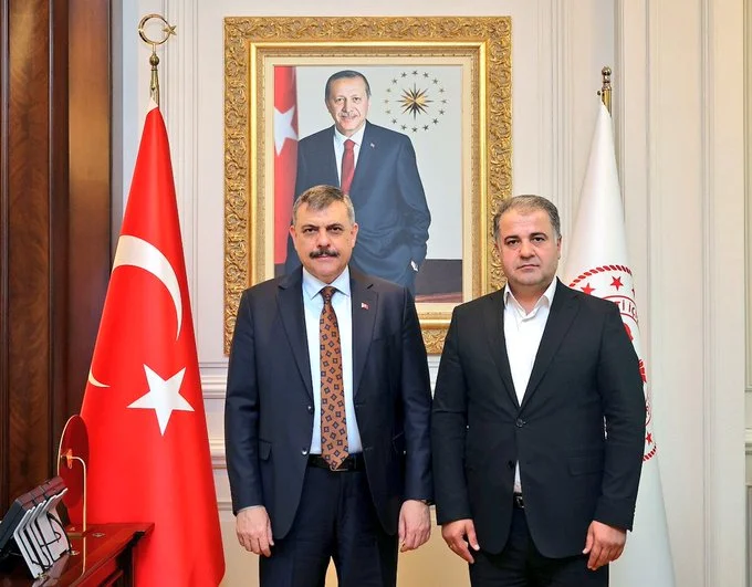 BHA yönetim kurulu üyesi Aksan’dan Bakan Çiftçi’ye ziyaret