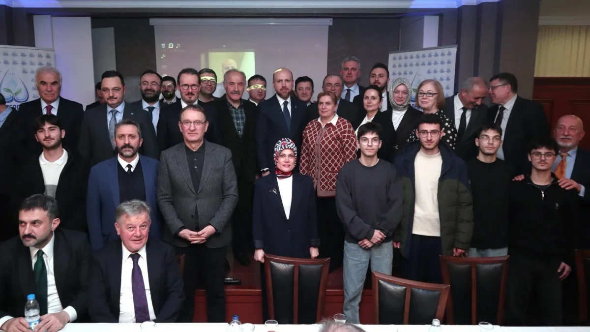 Bilal Erdoğan Ankara RİDEF heyeti ile buluştu